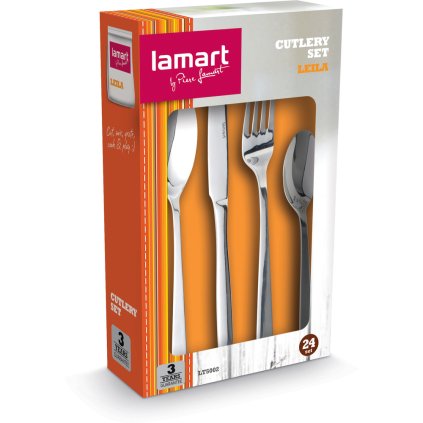 Sada příborů Leila LT5002 Lamart 24 ks