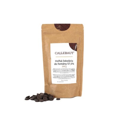 Hořká čokoláda do fontány Callebaut 57,6% 250 g