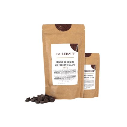 hořká čokoláda do fontány callebaut 500 g