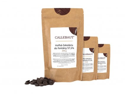 hořká čokoláda do fontány callebaut 750 g