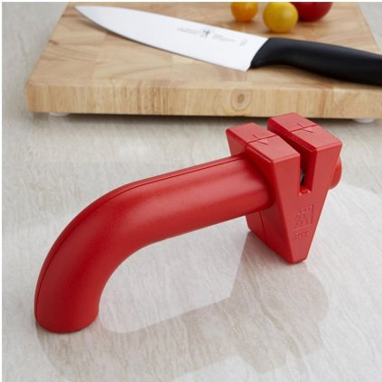 Brousek na nože Twin Sharp Zwilling červený