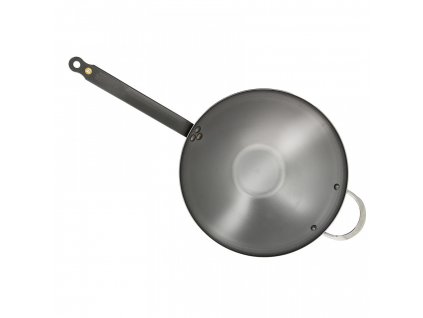 Železná pánev WOK Mineral B deBuyer 40 cm