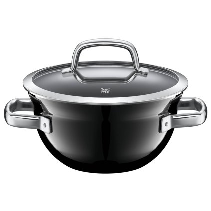 Hrnec s poklicí (mísa) Fusiontec WMF černá 20 cm 2,3 l