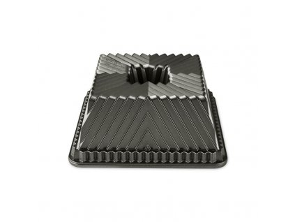Forma na bábovku čtverhranná Bavaria Cube Bundt® zlatá Nordic Ware