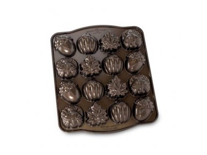 Nordic Ware Forma na bábovku Podzim plát se 16 formičkami 1