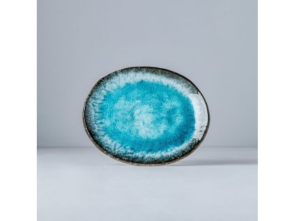 Oválný talíř Sky Blue 18 cm