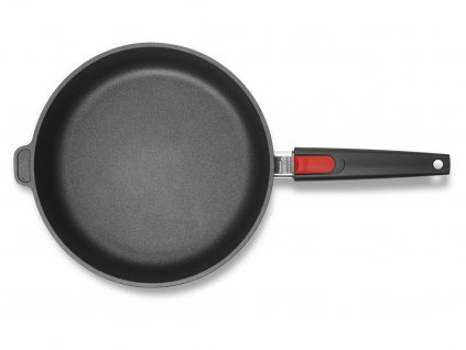 Soté pánev s odnímatelnou rukojetí Titanium Nowo WOLL 26 cm 3 l b
