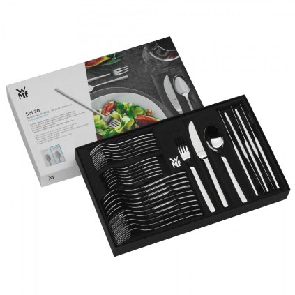 Příbor Flame Cromargan protect® s monoblok noži: set 30 kusů
