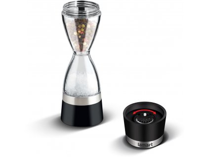 Mlýnek na sůl pepř koření Sandglass LT7045 Lamart 1 2