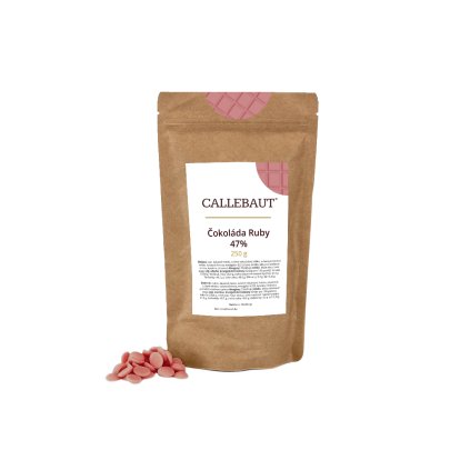 Čokoláda Ruby Callebaut 250 g