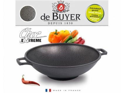 WOK pánev hliníková Choc Resto Extreme De Buyer
