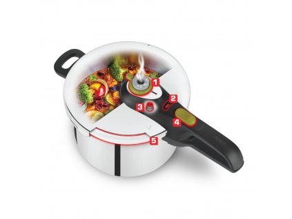 Tlakový hrnec Tefal Secure 5 Neo 22 cm 8 l