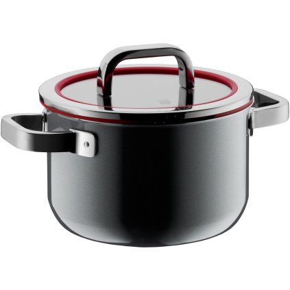 Vysoký hrnec FUSIONTEC Functional WMF platina 20 cm 3,7 l