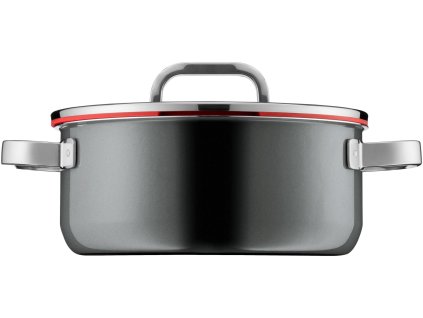 Kastrol 24 cm Functional šedý FUSIONTEC