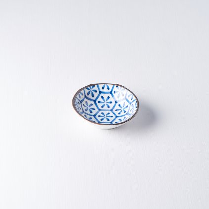 Malá miska Hexagon Indigo Ikat 11 cm 150 ml