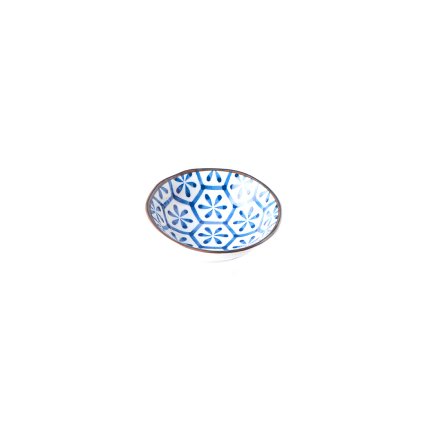 Malá miska Hexagon Indigo Ikat 11 cm 150 ml MIJ