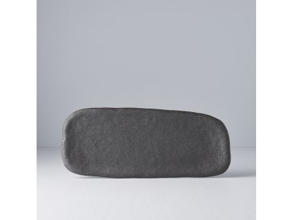 Servírovací deska Stone Slab černá 29 x 12 cm
