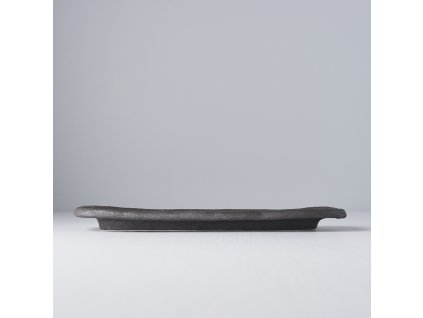 Servírovací deska Stone Slab černá 29 x 12 cm