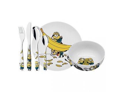 Dětský jídelní set Mimoni WMF 6 ks