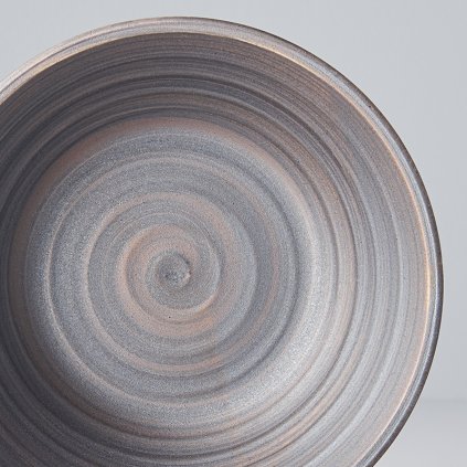 Mísa ve tvaru U metalická 16,5 cm