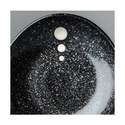 Talíř nepravidelný White Dot 12 cm