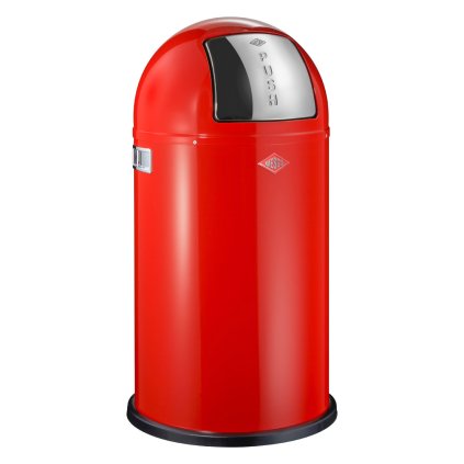 Odpadkový koš Pushboy 50 l červený WESCO