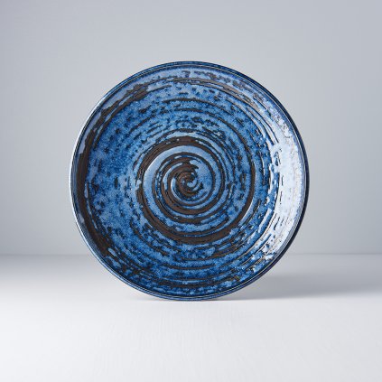 Mělký talíř Copper Swirl 25 cm