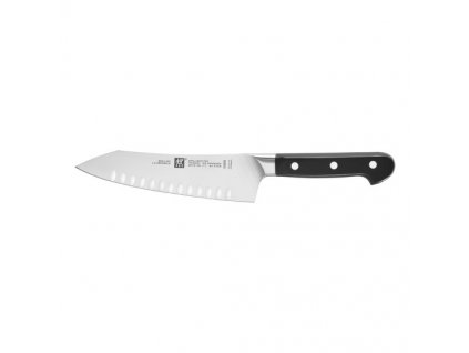 Nůž Santoku s výbrusem 18 cm kolébkový ZWILLING® Pro