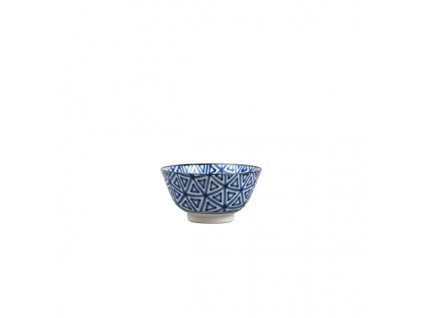 Střední miska Triangle Indigo Ikat 13 cm 350 ml