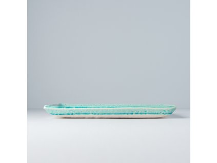 Talíř na sushi a sashimi Turquoise 27 x 20 cm
