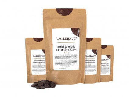 hořká čokoláda do fontány callebaut 1 kg