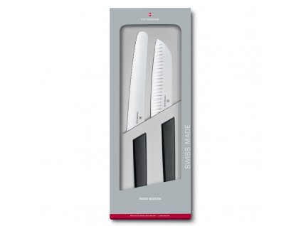 Sada nožů Victorinox Swiss Modern 2 ks černá