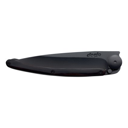 Kapesní ultralehký nůž black wood 37 g granadilla deejo