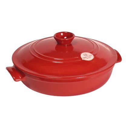 Kastrol na pečení "Braiser" O 29 cm červená Burgundy