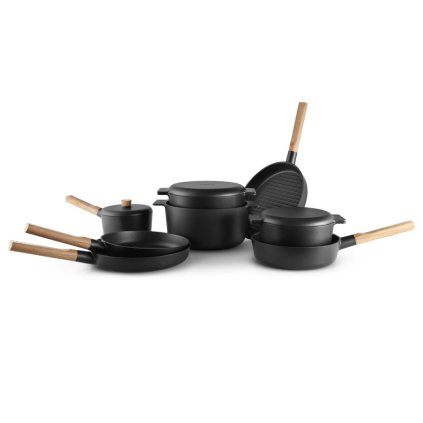 Pánev s dřevěnou rukojetí Nordic kitchen Ø 28 cm