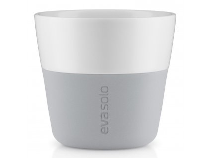 Termohrnky na kávu Lungo 230 ml 2 kusy světle šedé Eva Solo