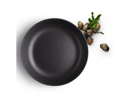 Talíř hluboký Nordic kitchen Ø 20 cm černý