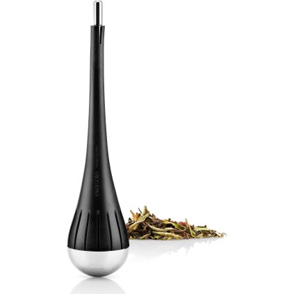 Sítko na čaj Tea egg černé