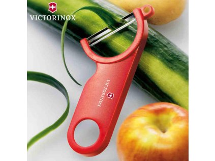 Škrabka na brambory Victorinox červená