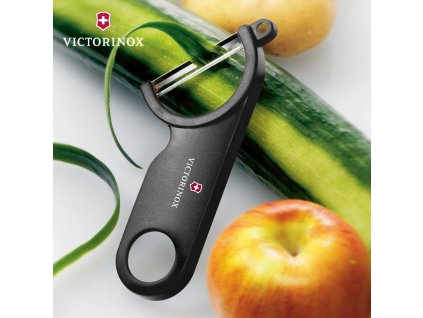 Škrabka na brambory Victorinox černá