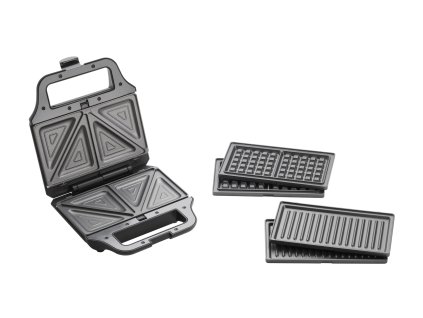 Sendvičovač s výměnnými deskami 3v1 700 W Concept SV3050