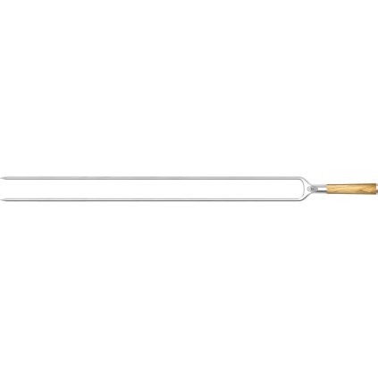 Dvojitý špíz Forged Churrasco Olive 60 cm