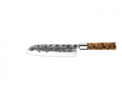 Nůž Santoku Forged VG10 18 cm s koženým pouzdrem