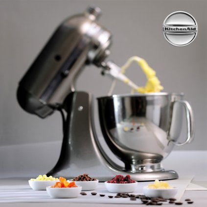 Kuchynsky robot KitchenAid Artisan 5KSM175 broušený nikl b