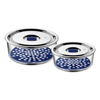 Sada misek Top Serve Ø 15/18 cm s odkapávací mřížkou