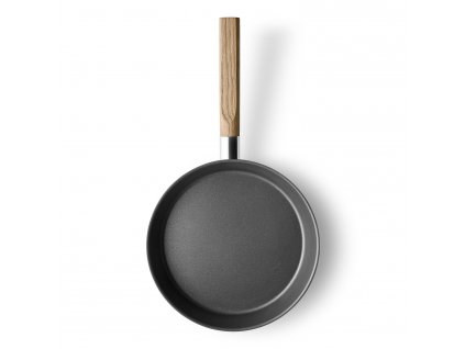 Pánev s dřevěnou rukojetí Nordic kitchen nerez O 24 cm Eva Solo