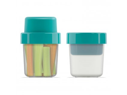 Svačinový box 100/240 ml modrozelený GoEat™ Joseph Joseph