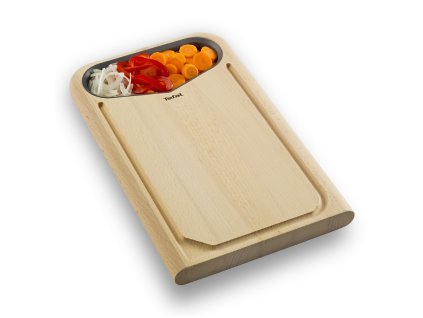Dřevěná krájecí deska Comfort Tefal 41 x 24 x 2,5 cm