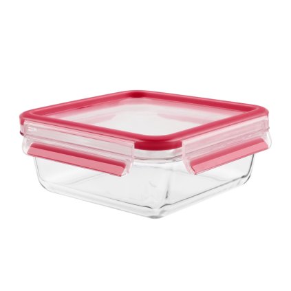 Skleněná dóza Master Seal Glass Tefal čtvercová 900 ml + slevový kód TEFAL25 na 25 % slevu
