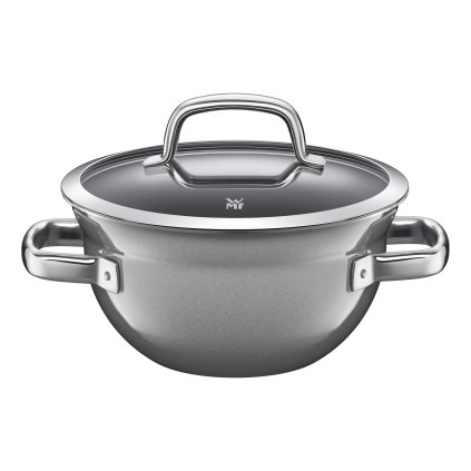 Kónický zaoblený hrnec 20 cm FUSIONTEC šedý WMF